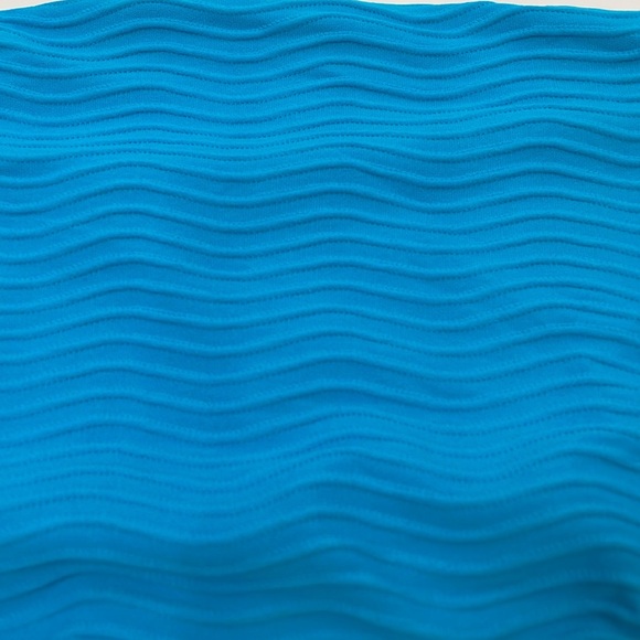 NWT Toast Swim Crop Tube Top Bandeau Bikini Top S Ocean Wave - Picture 3 of 9